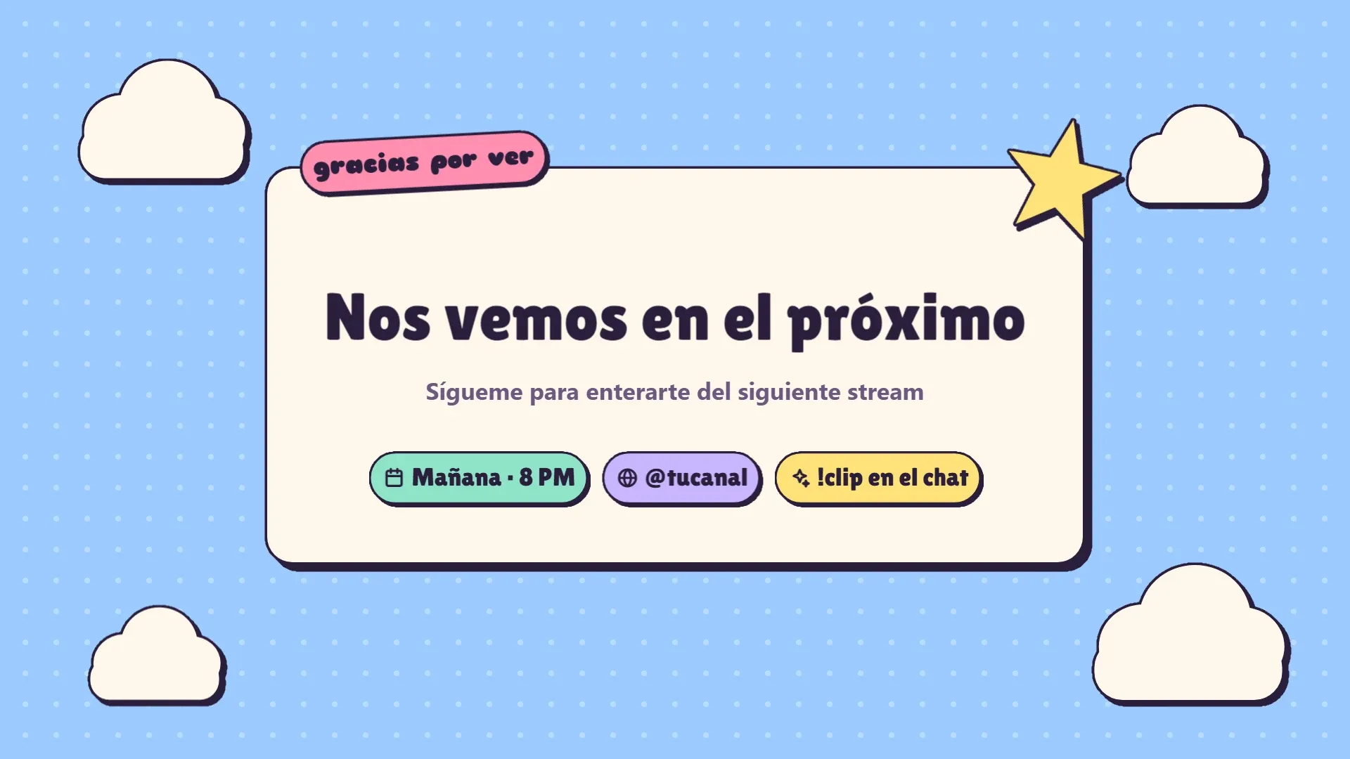 Fin del directo, pack Malvavisco